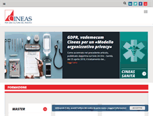 Tablet Screenshot of cineas.it